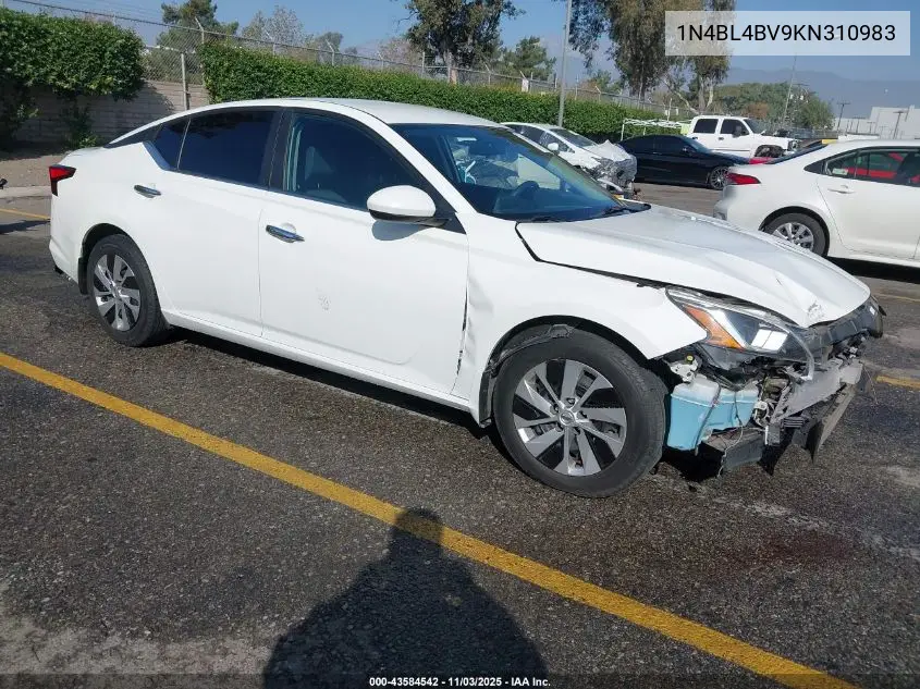 1N4BL4BV9KN310983 2019 Nissan Altima 2.5 S