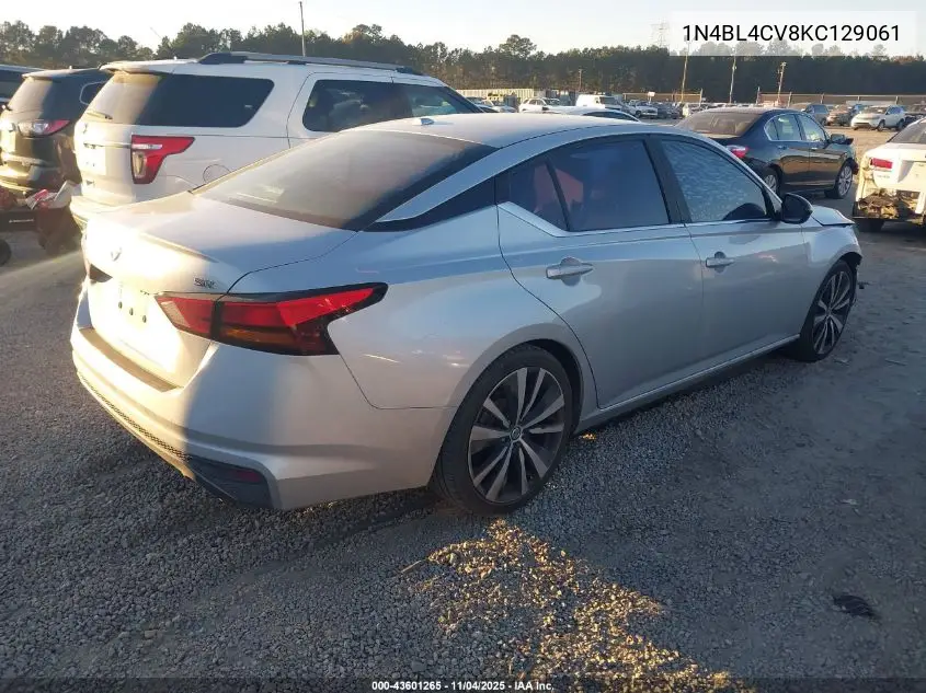 1N4BL4CV8KC129061 2019 Nissan Altima 2.5 Sr