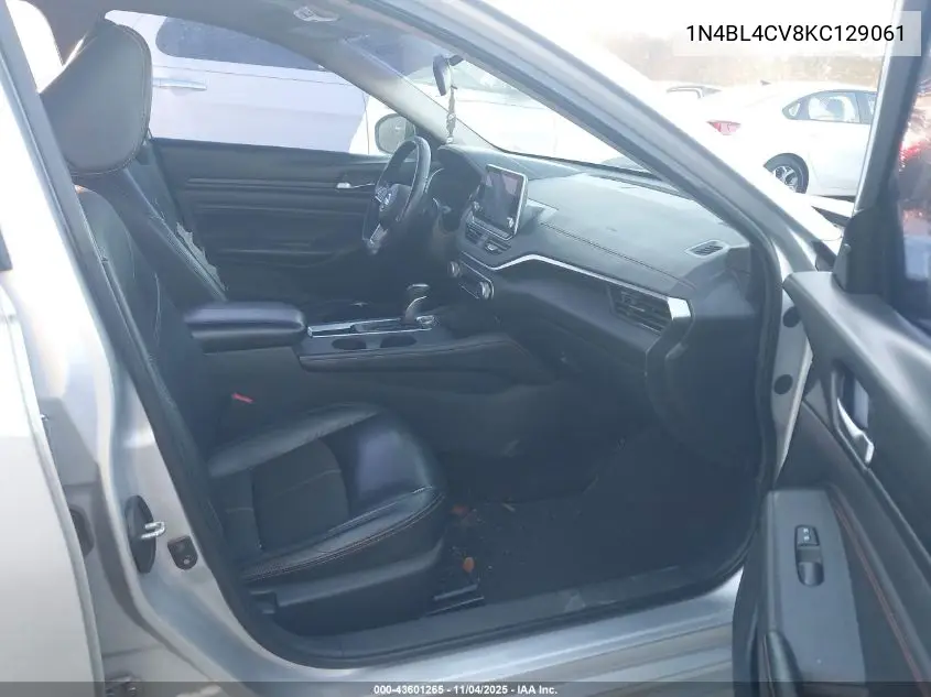 1N4BL4CV8KC129061 2019 Nissan Altima 2.5 Sr