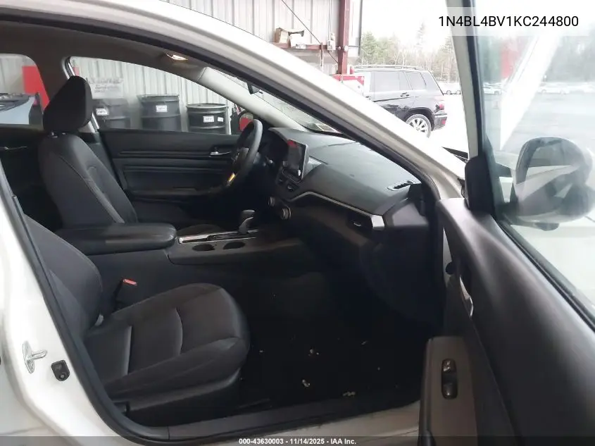 1N4BL4BV1KC244800 2019 Nissan Altima 2.5 S