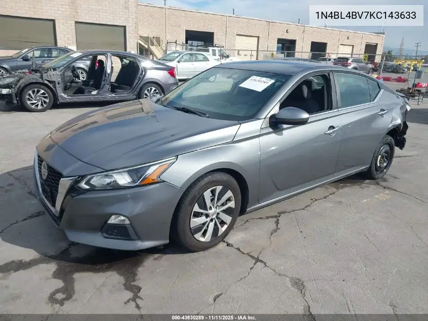 1N4BL4BV7KC143633 2019 Nissan Altima 2.5 S