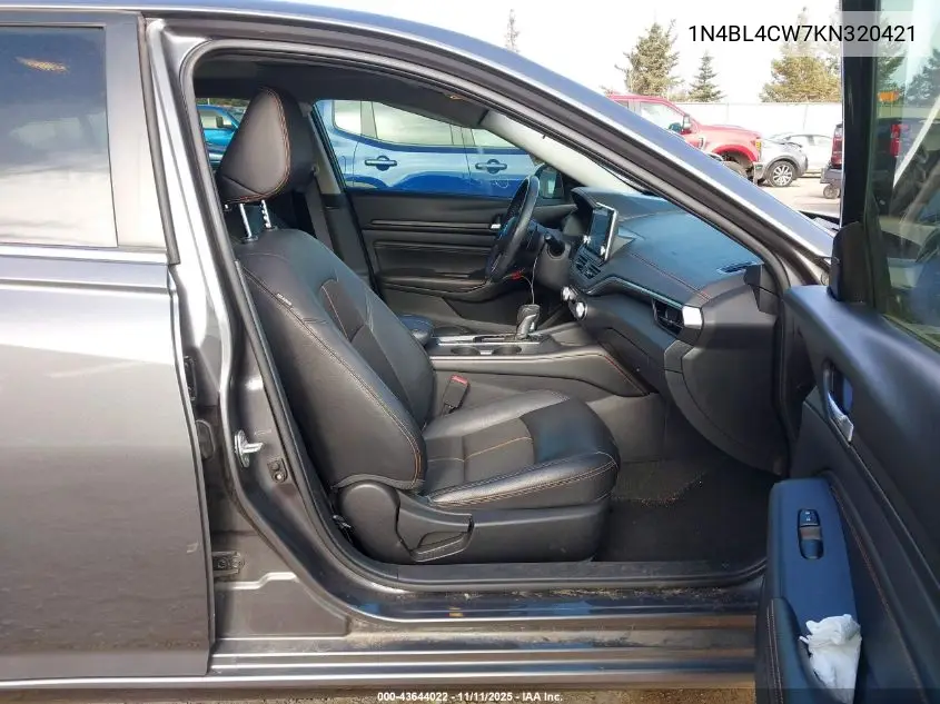 1N4BL4CW7KN320421 2019 Nissan Altima 2.5 Sr