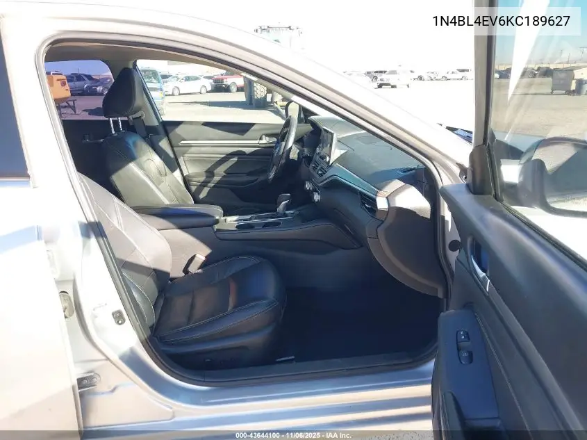 1N4BL4EV6KC189627 2019 Nissan Altima 2.5 Sl