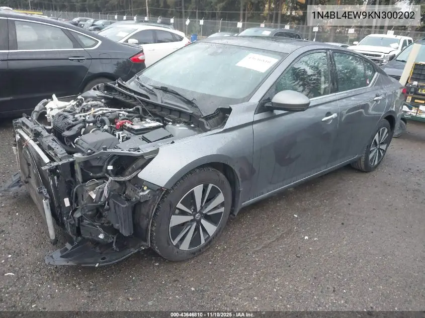 1N4BL4EW9KN300202 2019 Nissan Altima 2.5 Sl