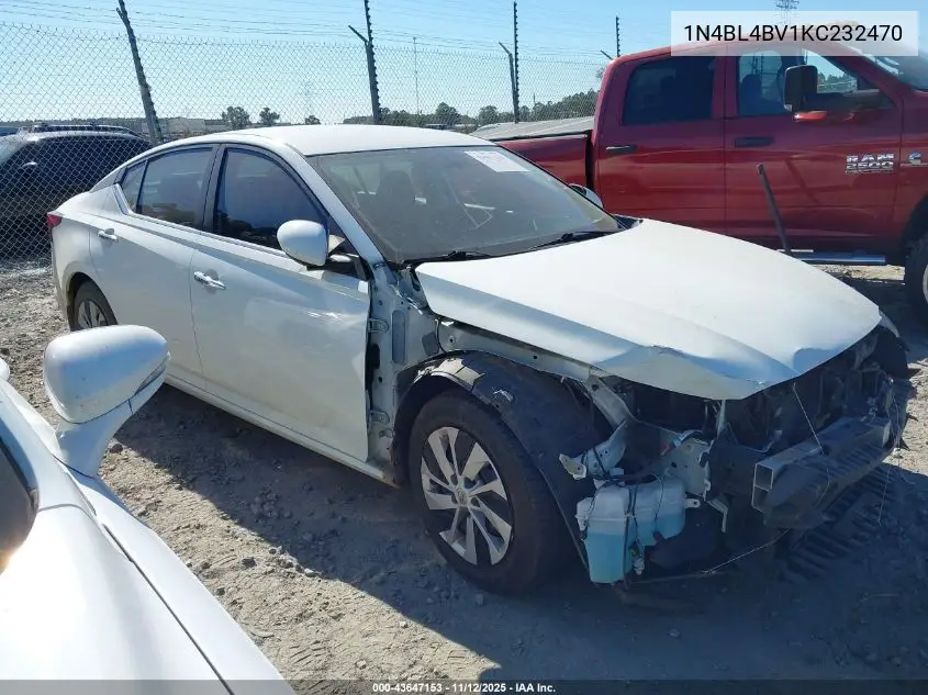 1N4BL4BV1KC232470 2019 Nissan Altima 2.5 S