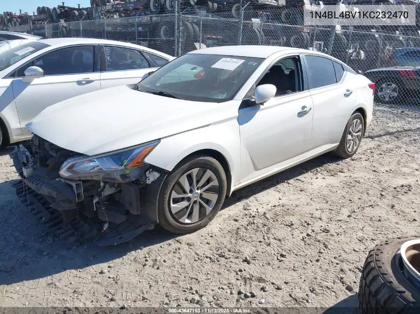 1N4BL4BV1KC232470 2019 Nissan Altima 2.5 S