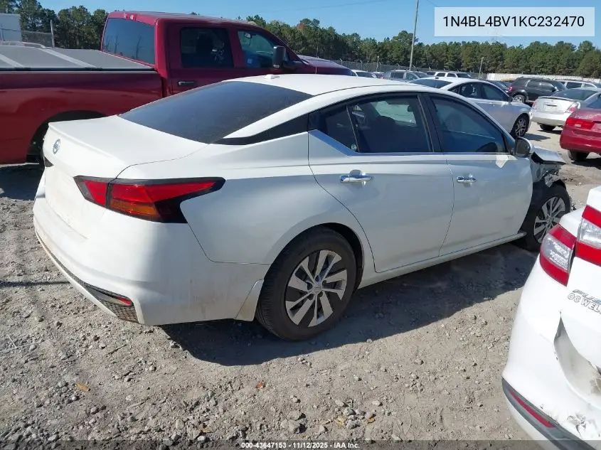 1N4BL4BV1KC232470 2019 Nissan Altima 2.5 S