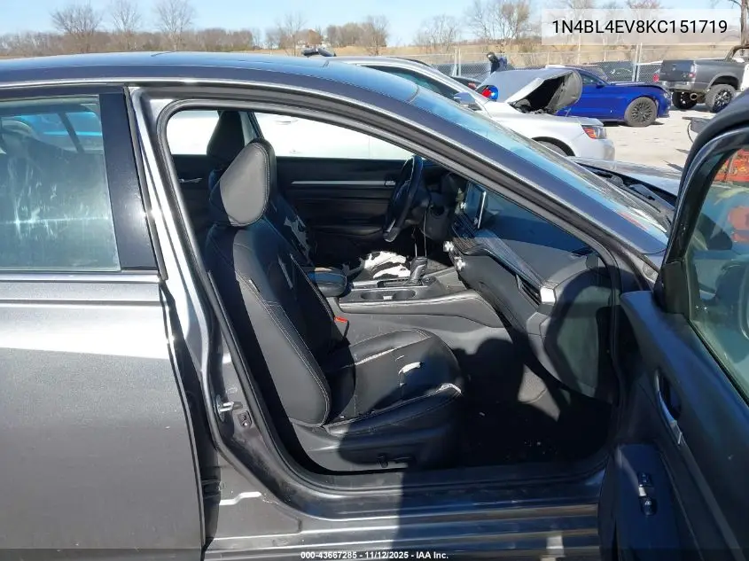 1N4BL4EV8KC151719 2019 Nissan Altima 2.5 Sl