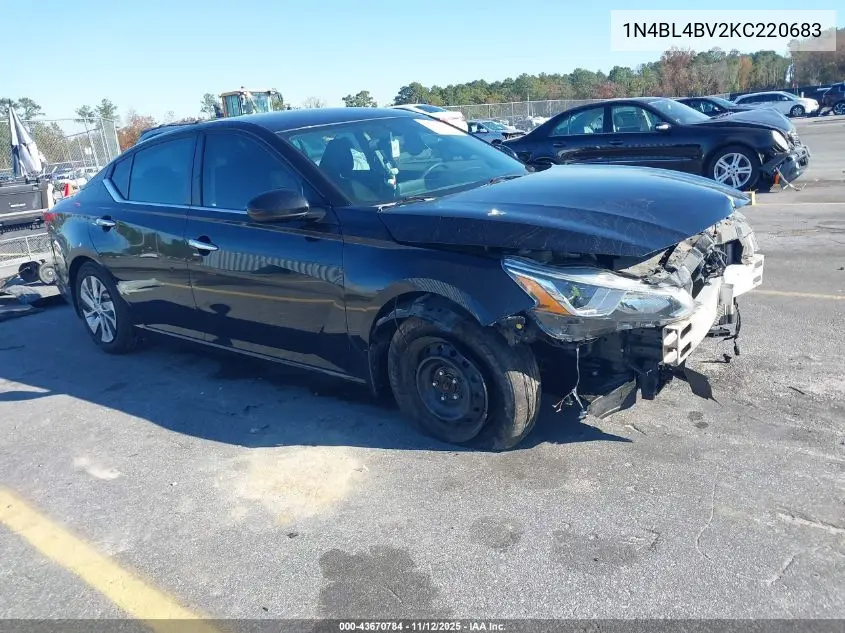 1N4BL4BV2KC220683 2019 Nissan Altima 2.5 S