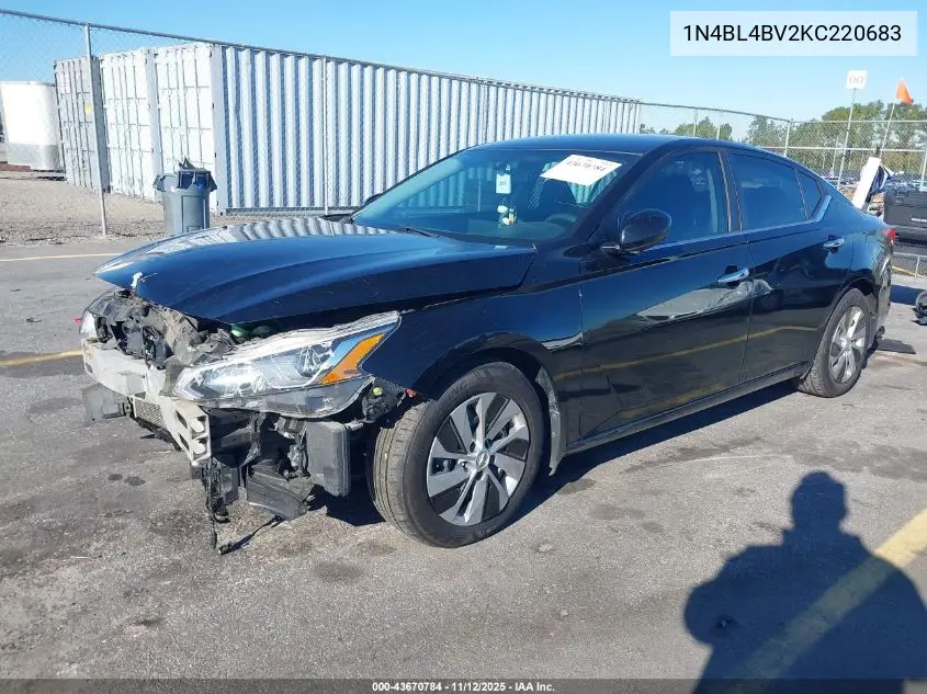1N4BL4BV2KC220683 2019 Nissan Altima 2.5 S