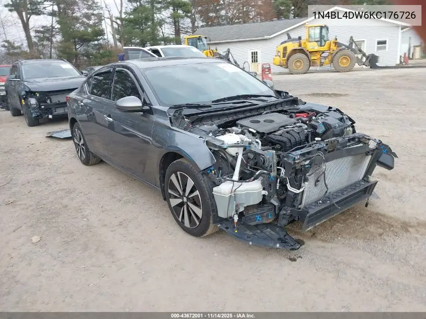 1N4BL4DW6KC176726 2019 Nissan Altima 2.5 Sv