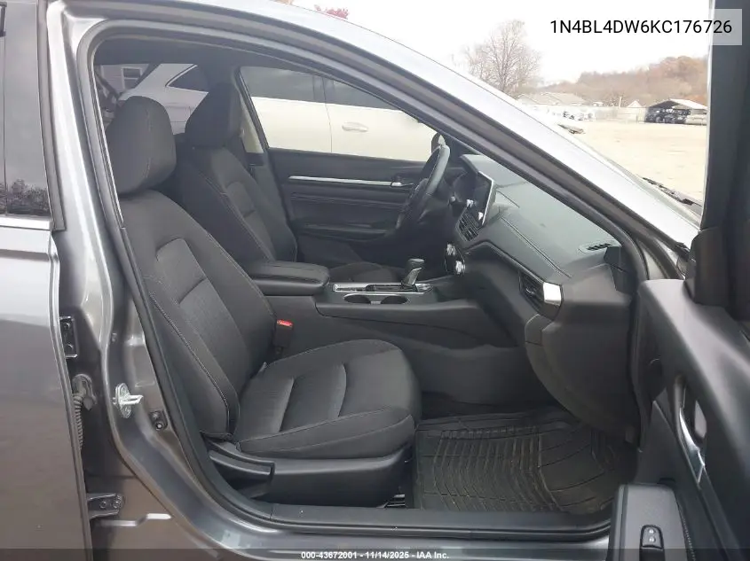 1N4BL4DW6KC176726 2019 Nissan Altima 2.5 Sv