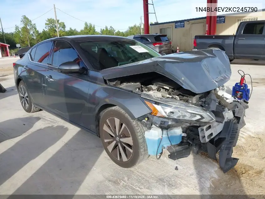 1N4BL4EV2KC245790 2019 Nissan Altima 2.5 Sl