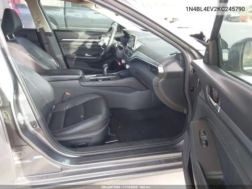 1N4BL4EV2KC245790 2019 Nissan Altima 2.5 Sl