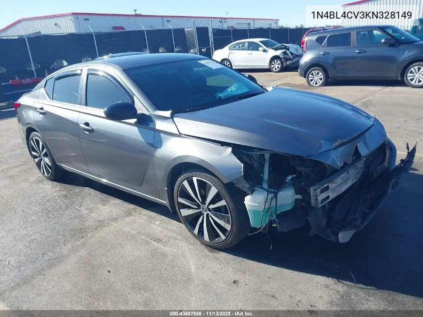 1N4BL4CV3KN328149 2019 Nissan Altima 2.5 Sr