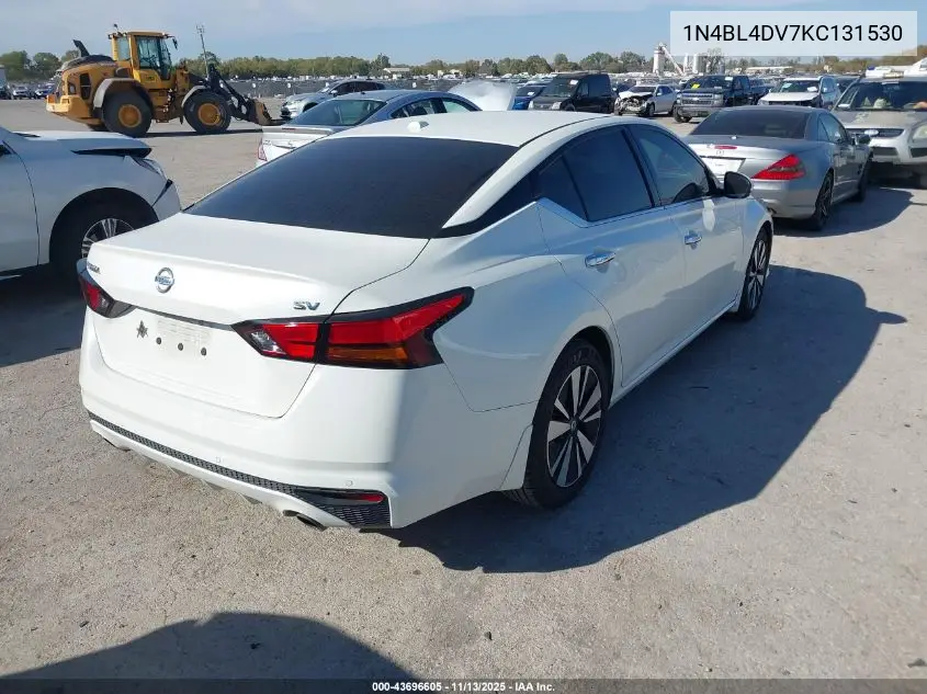1N4BL4DV7KC131530 2019 Nissan Altima 2.5 Sv