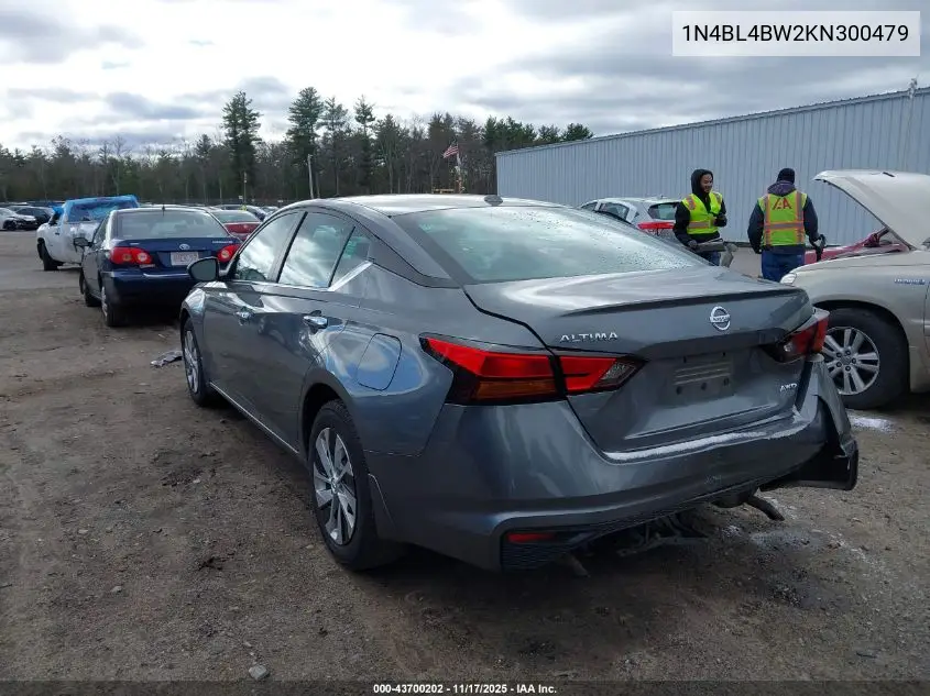 1N4BL4BW2KN300479 2019 Nissan Altima 2.5 S
