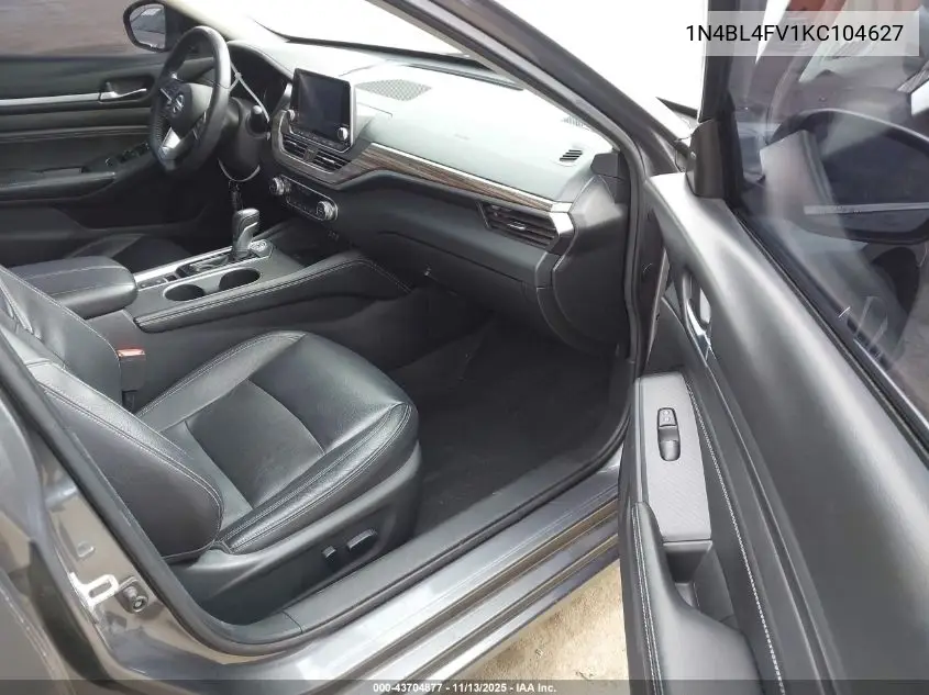 1N4BL4FV1KC104627 2019 Nissan Altima 2.5 Platinum