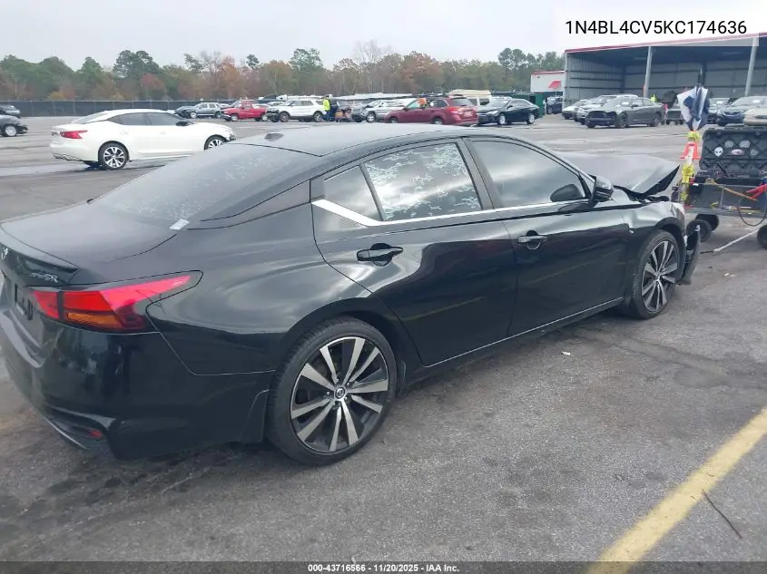 1N4BL4CV5KC174636 2019 Nissan Altima 2.5 Sr