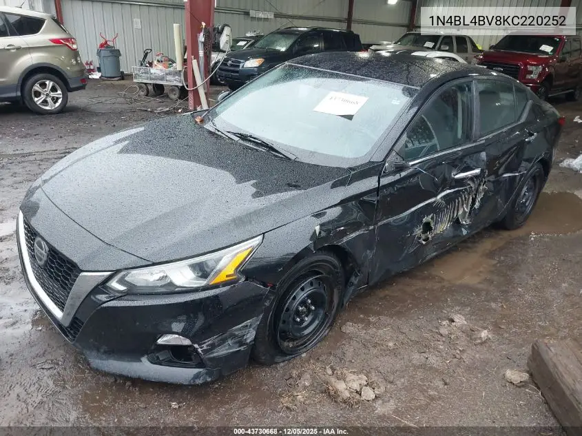 1N4BL4BV8KC220252 2019 Nissan Altima 2.5 S