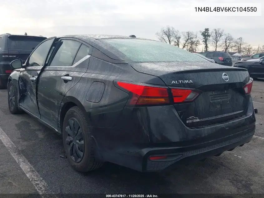 1N4BL4BV6KC104550 2019 Nissan Altima 2.5 S