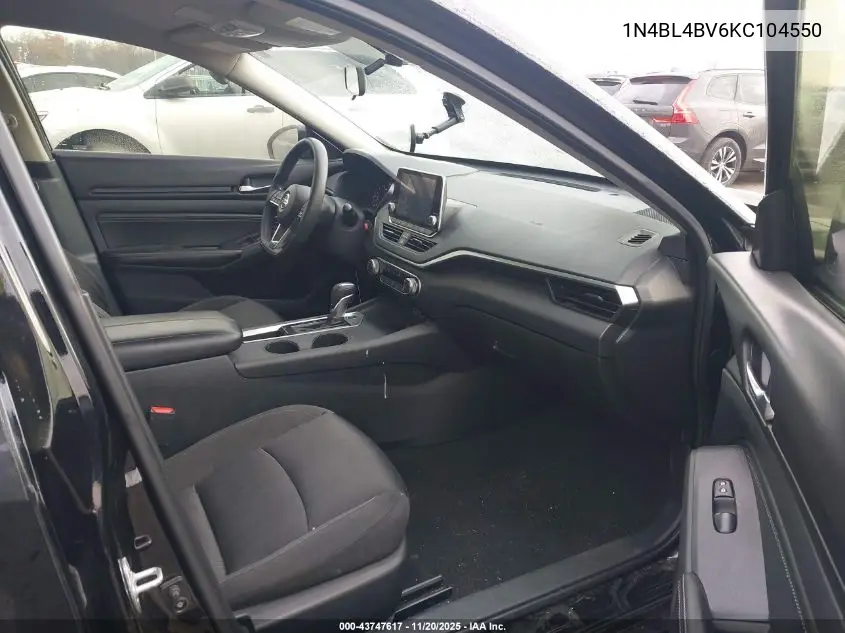 1N4BL4BV6KC104550 2019 Nissan Altima 2.5 S