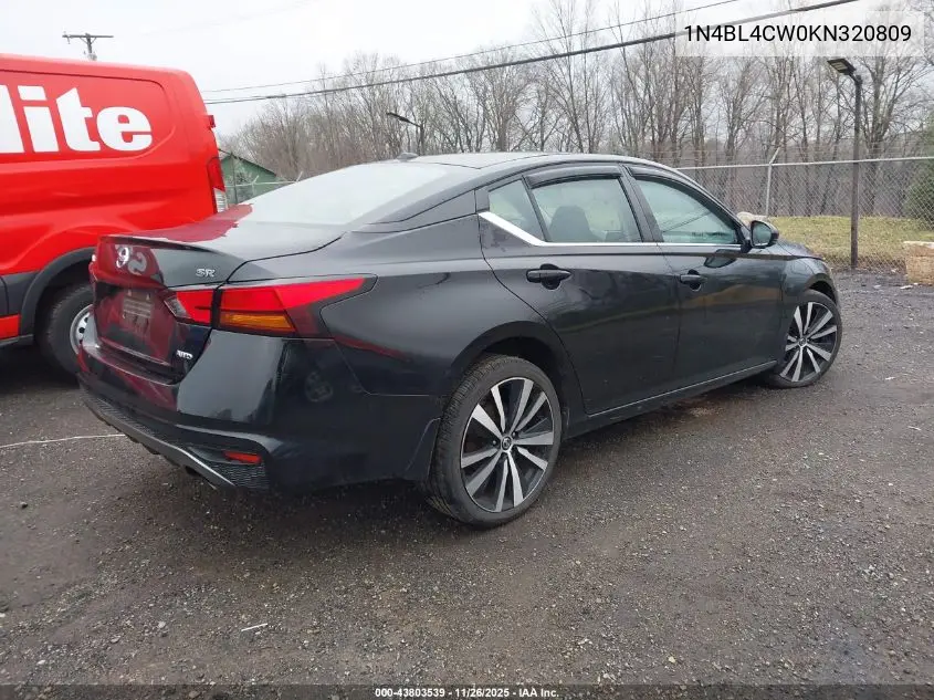 1N4BL4CW0KN320809 2019 Nissan Altima 2.5 Sr
