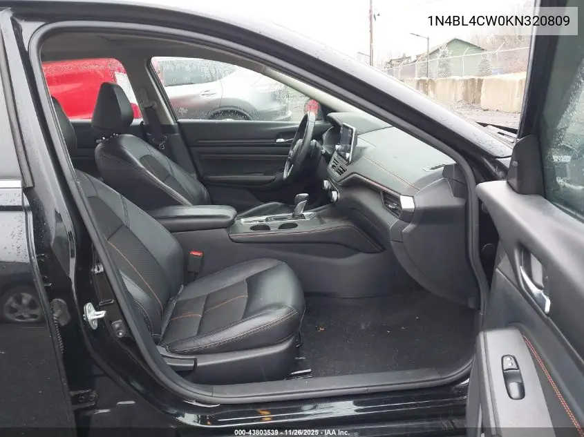 1N4BL4CW0KN320809 2019 Nissan Altima 2.5 Sr