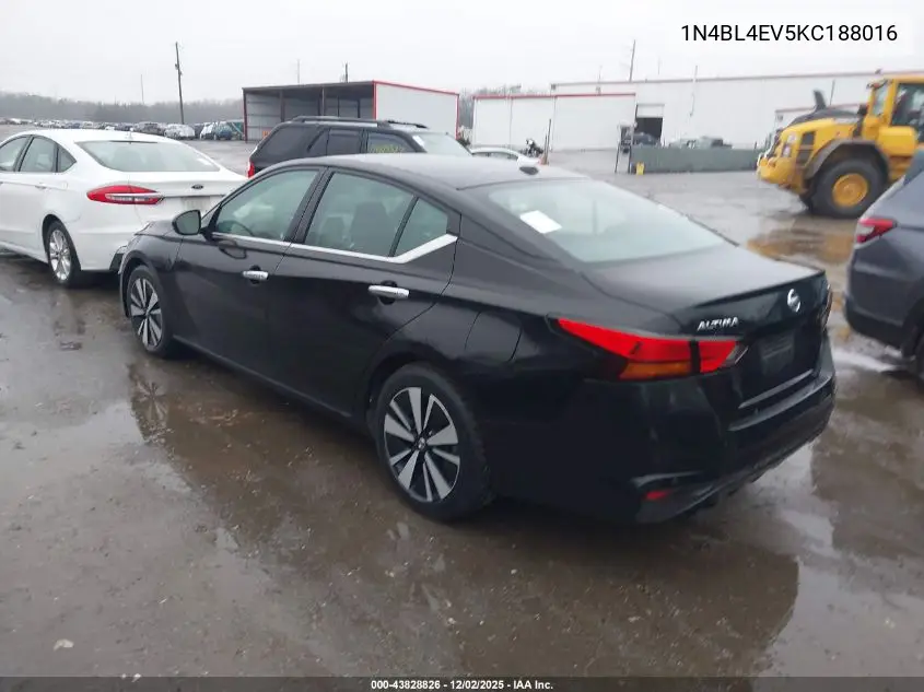 1N4BL4EV5KC188016 2019 Nissan Altima 2.5 Sl