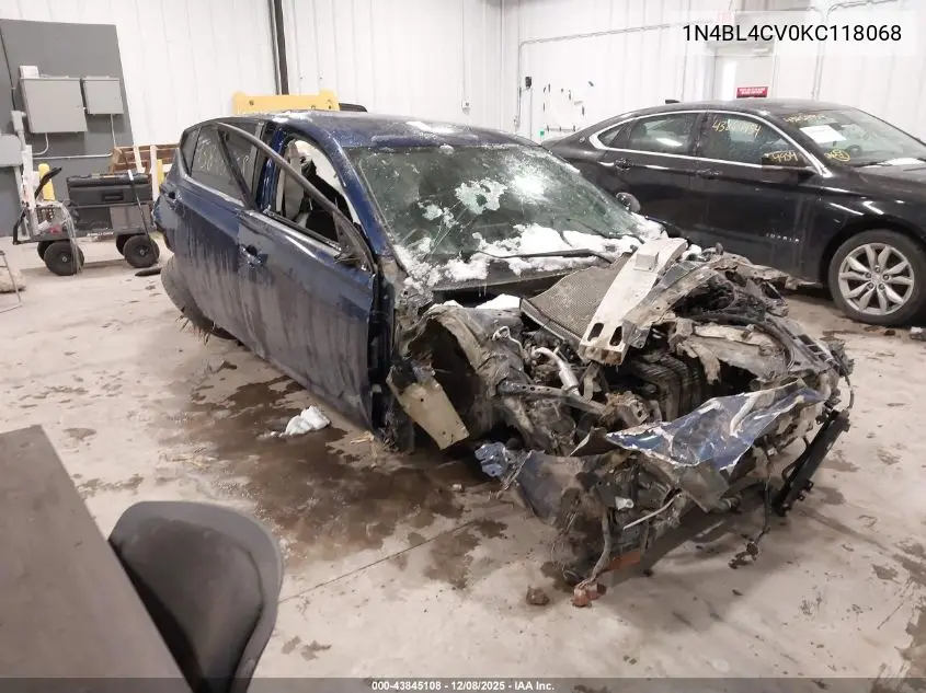1N4BL4CV0KC118068 2019 Nissan Altima 2.5 Sr