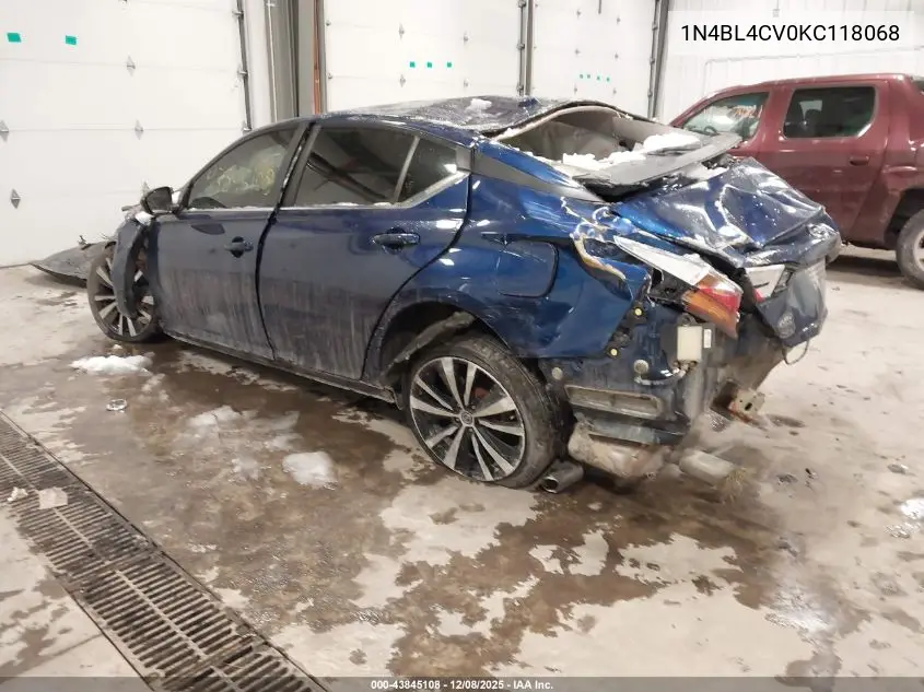 1N4BL4CV0KC118068 2019 Nissan Altima 2.5 Sr