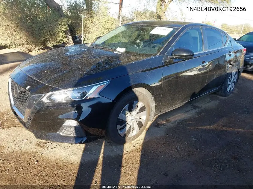 1N4BL4BV0KC192656 2019 Nissan Altima 2.5 S