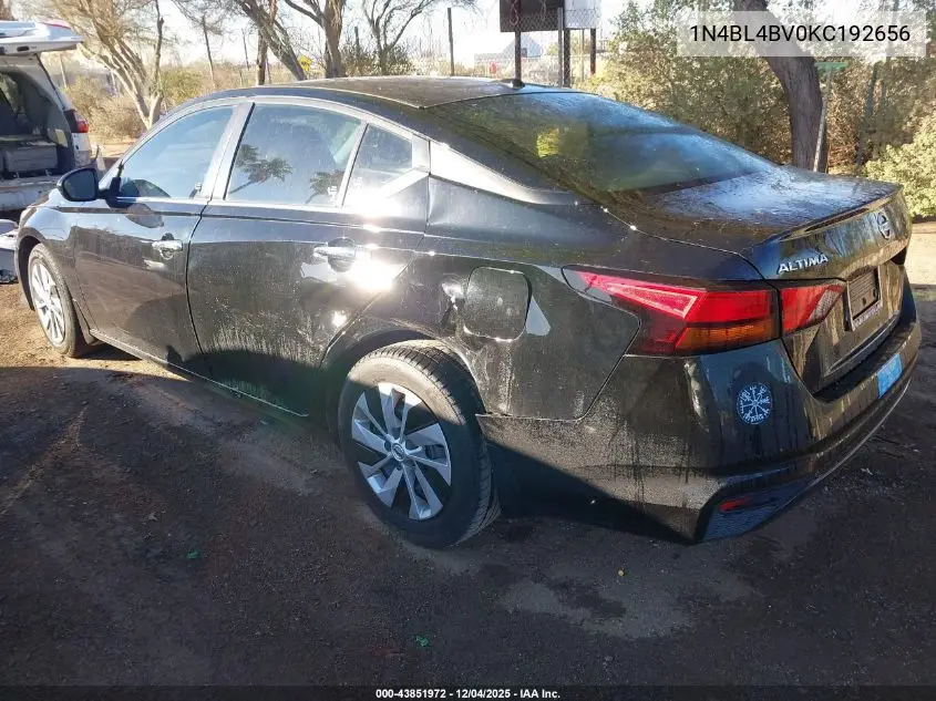 1N4BL4BV0KC192656 2019 Nissan Altima 2.5 S