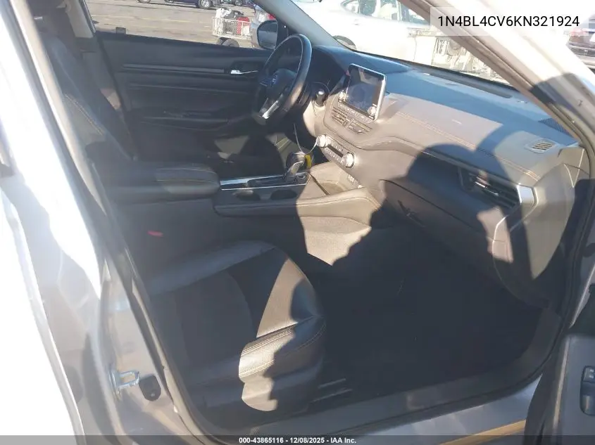 1N4BL4CV6KN321924 2019 Nissan Altima 2.5 Sr