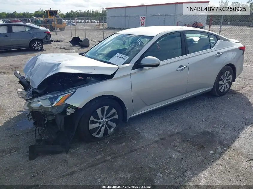 1N4BL4BV7KC250925 2019 Nissan Altima 2.5 S