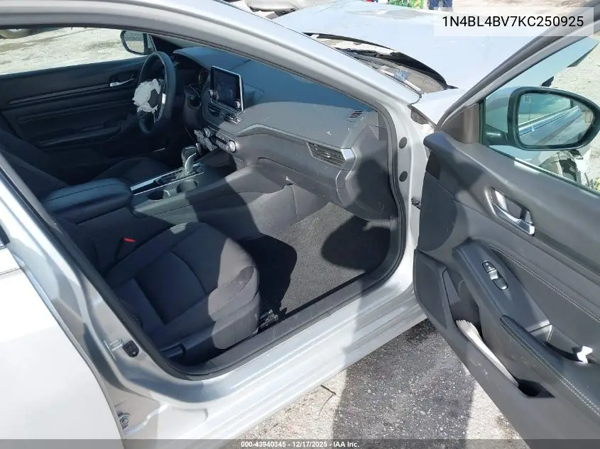 1N4BL4BV7KC250925 2019 Nissan Altima 2.5 S