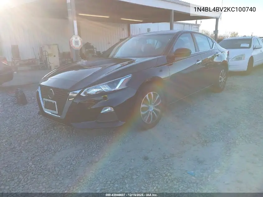 1N4BL4BV2KC100740 2019 Nissan Altima 2.5 S