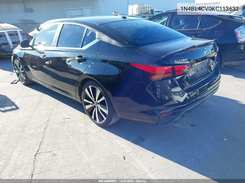 1N4BL4CV0KC113632 2019 Nissan Altima 2.5 Sr