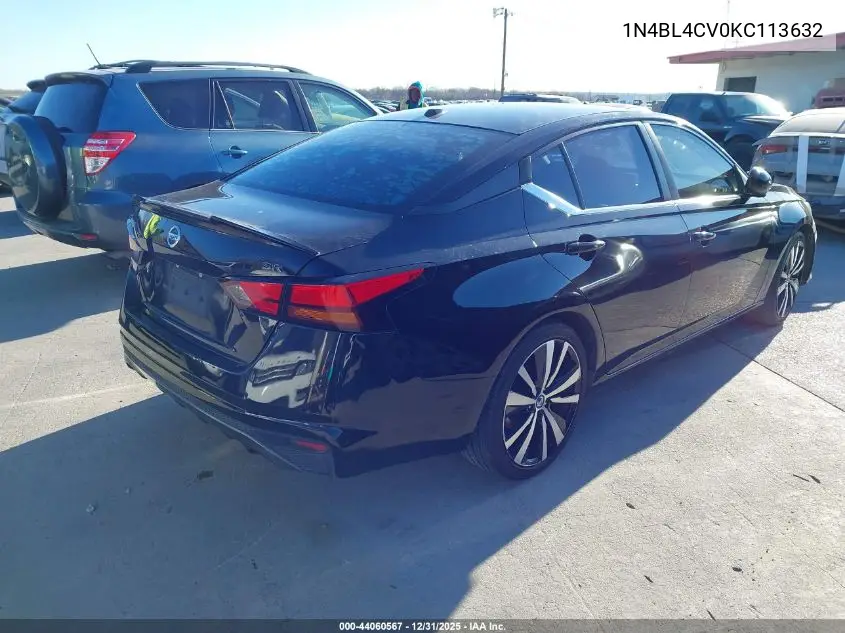 1N4BL4CV0KC113632 2019 Nissan Altima 2.5 Sr
