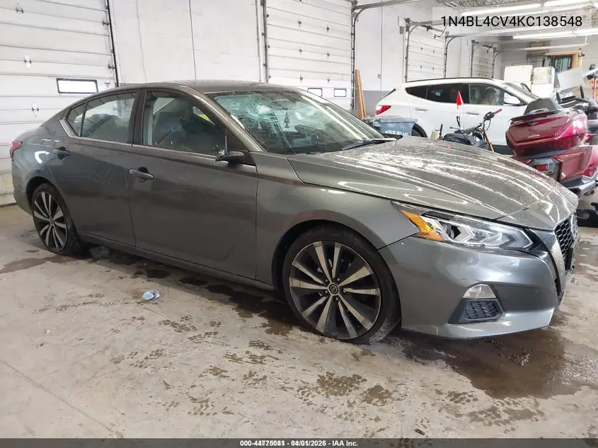 1N4BL4CV4KC138548 2019 Nissan Altima 2.5 Sr