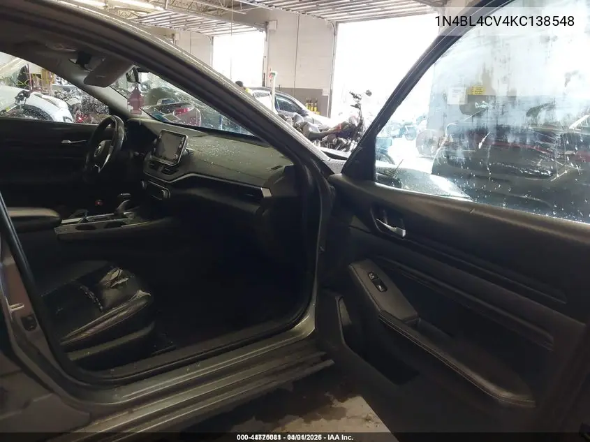 1N4BL4CV4KC138548 2019 Nissan Altima 2.5 Sr