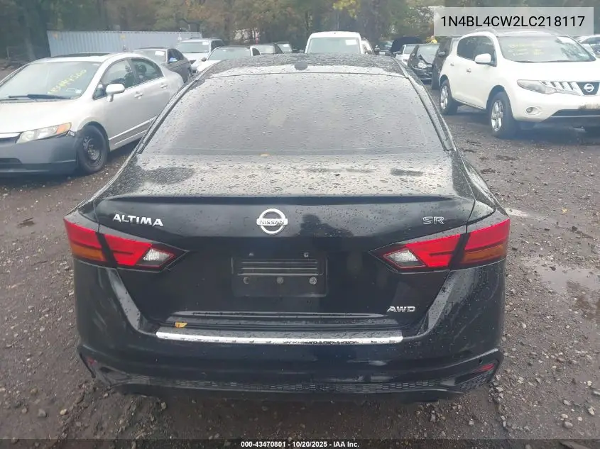 1N4BL4CW2LC218117 2020 Nissan Altima Sr Intelligent Awd