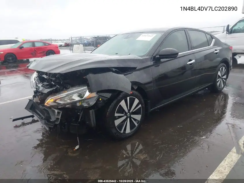 1N4BL4DV7LC202890 2020 Nissan Altima Sv Fwd