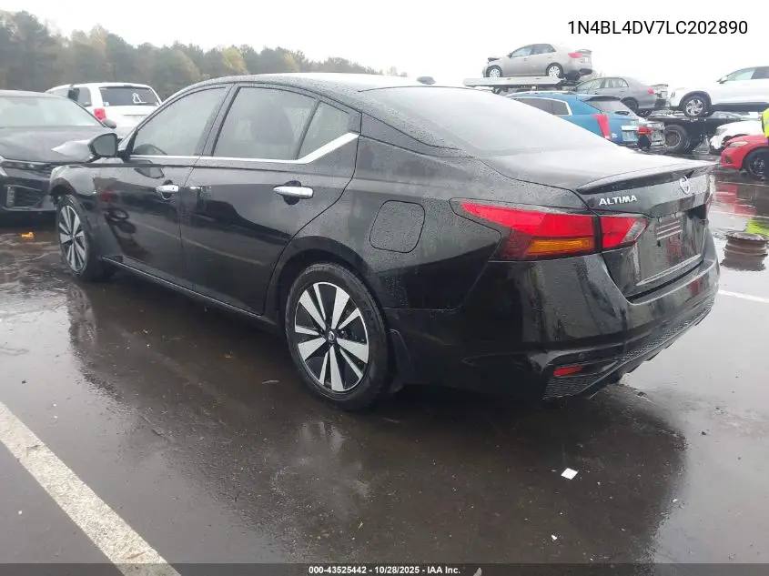 1N4BL4DV7LC202890 2020 Nissan Altima Sv Fwd