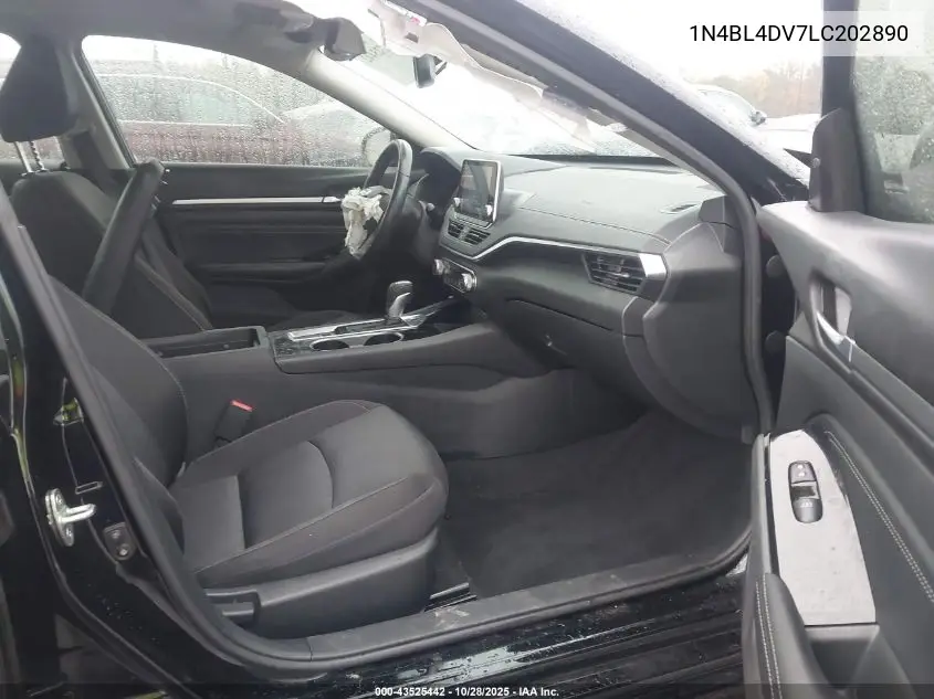 1N4BL4DV7LC202890 2020 Nissan Altima Sv Fwd