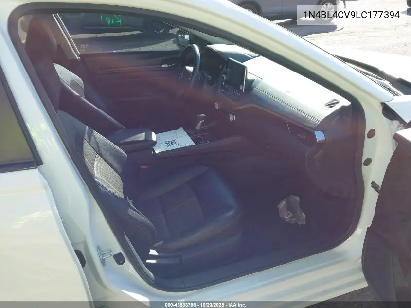 1N4BL4CV9LC177394 2020 Nissan Altima Sr Fwd