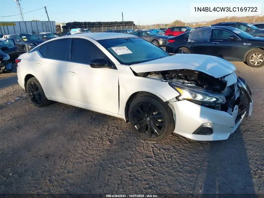1N4BL4CW3LC169722 2020 Nissan Altima Sr Intelligent Awd