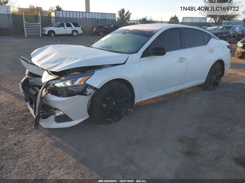 1N4BL4CW3LC169722 2020 Nissan Altima Sr Intelligent Awd