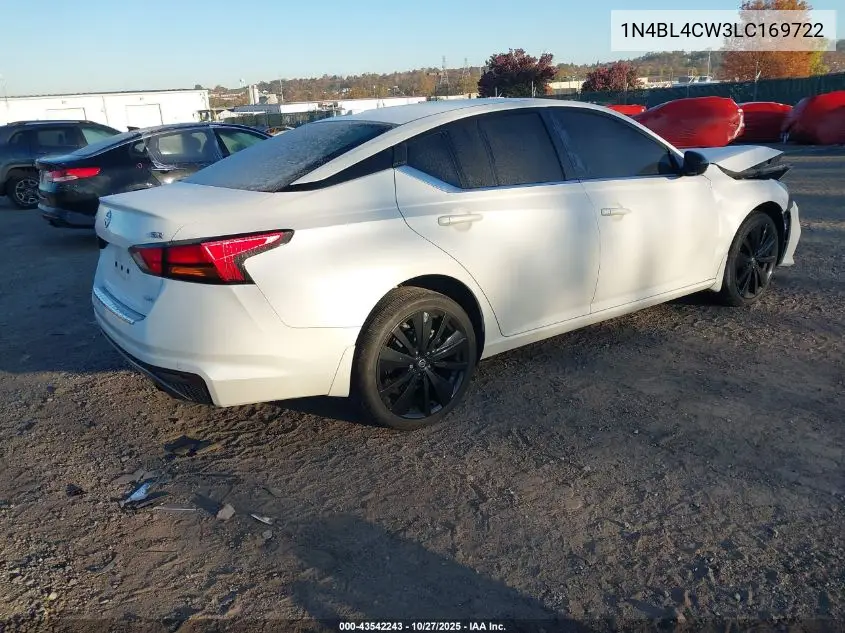 1N4BL4CW3LC169722 2020 Nissan Altima Sr Intelligent Awd