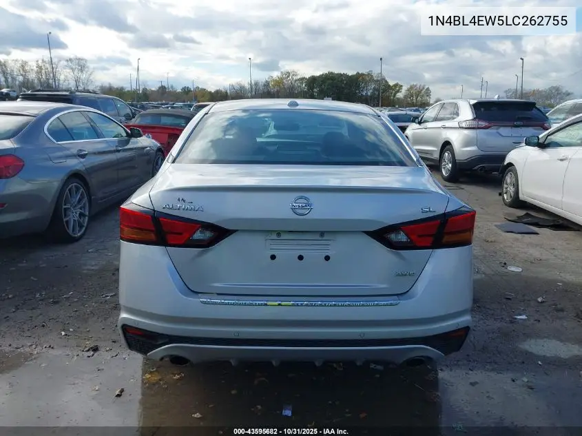 1N4BL4EW5LC262755 2020 Nissan Altima Sl Intelligent Awd